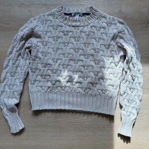 Cotton By Autumn Cashmere Cream Sweater